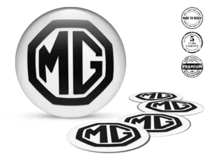 MG Raddekal Ausgabe Rennsport-Silikon-Aufkleber
